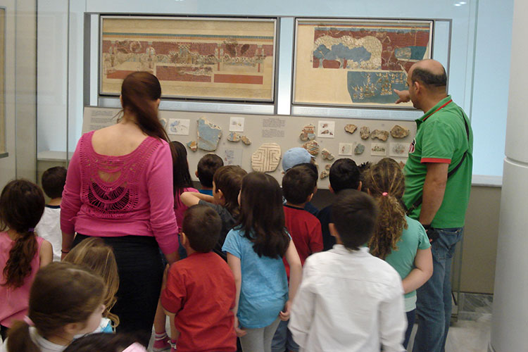 Επίσκεψη στο Αρχαιολογικό Μουσείο Ηρακλείου